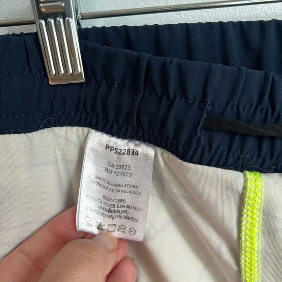 Projek Raw Performance Athletic Running Shorts Boxer Brief Lined Navy Sz M - Picture 13 of 14